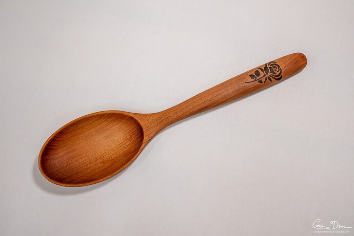 Wood Spoon w-Inlay - DSC00834
