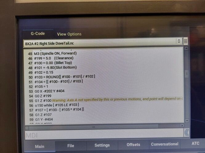 G-Code Error