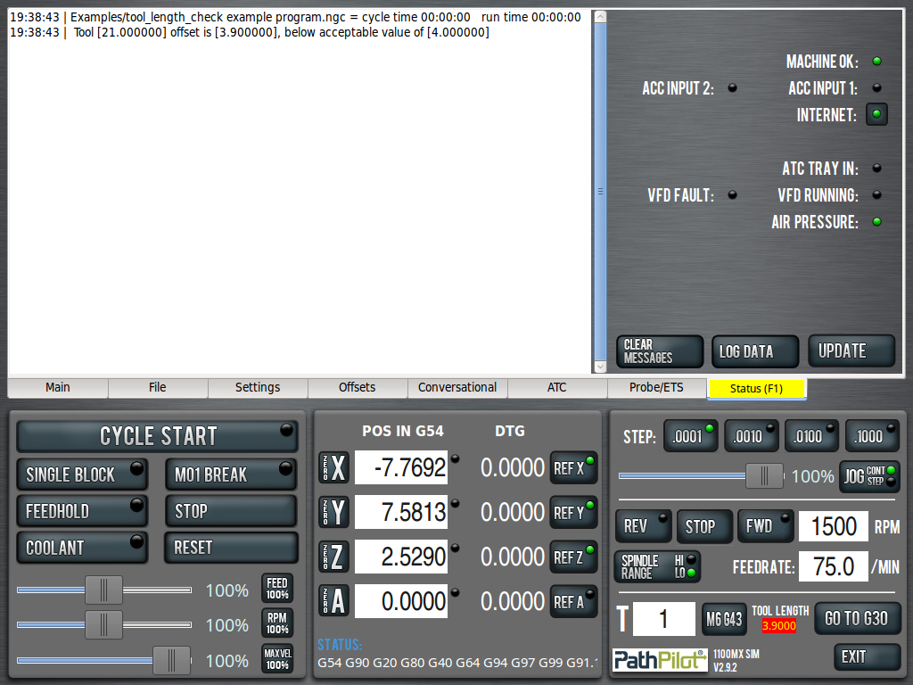 Checking tool offsets are in a valid range via a subprogram call - Mill ...